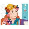 Kit créatif Djeco Jeunes filles en fleurs