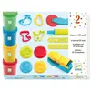 4 pots et 21 outils de pâte à modeler Djeco
