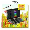Coffret de couleurs crayons feutres pastels Djeco