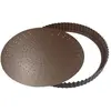 Gobel Moule à tarte 24 cm fond mobile perforé anti adhérent 226431