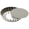 Moule à quiche cannelé à fond amovible 12(Ø)cm - Bron Coucke - Inox