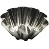Gobel Moule pour brioche à fond plat avec 10 côtés - - Argent - Métal