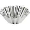 Moule à brioche grosses côtes en fer blanc 20 cm Gobel