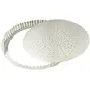 Gobel Tourtière cannelée perforée 30 cm - - Argent - Métal