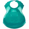 THERMOBABY Bavoir Semi-Rigide Avec Récupérateur - Fabriqué En France - Emeraude
