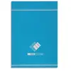 Conquerant Bloc Notes A5 Petits Carreaux 5mm 200 Pages Agrafées Tête Couverture Carte Bleue
