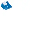 Bloc notes 001, quadrillé,60g, 74x105mm,100 feuilles 001bloc 100104468