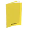 CONQUERANT Cahier Classique 24x32cm Grands Carreaux Seyès 140 Pages Agrafées Couverture Polypro Jaune
