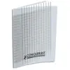 HAMELIN OXFORD CAHIER DEFICIENTS VISUELS AGRAFE 17X22 96P 90G SEYES 2,5mm POLYPRO INCOLORE