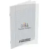 Conquérant CONQUERANT Cahier de Travaux Pratiques 17x22cm Grands Carreaux Seyès/Uni Blanc 64 Pages Agrafées Couverture Polypro Incolore