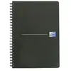 Oxford Cahier à reliure spirale 'Smart Black', A5, noir