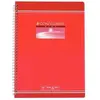 Conquérant Oxford Office Conquerant Sept 100104456 Cahier reliure spirale Petits carreaux 21 x 29,7 cm 180 pages 70 g Lot de 5