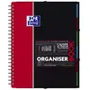 Oxford Cahier à spirales A4+ 24.5 x 31 cm Seyès 160 pages Organiserbook