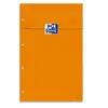 Oxford L8MAA Bloc Agrafé/perforé 160 pages 210X315 Ligné 80 g Jaune