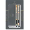 PARKER IM coffret cadeau Duo : Stylo bille et Stylo roller métal bross...