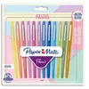 Set de 12 Stylos feutres Papermate Flair Pastel Couleurs assorties