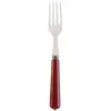 Côté Table - 12 Fourchettes Lucie rouges - 21.5x2.5x2.5 cm T.U