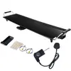 HELLOSHOP26 Plancha Électrique Large 90 X 23 Cm Cuisson Pratique Ambia...