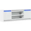 HELLOSHOP26 Meuble tv multimédia étagère télévision buffet téléviseur ...