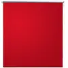Store enrouleur rouge occultant 120 x 175 cm fenêtre rideau pare-vue v...