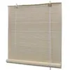 Store enrouleur bambou naturel 100 x 160 cm fenêtre rideau pare-vue vo...