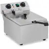 Helloshop26 Friteuse électrique professionnelle restaurant 1 x 10 litres minuterie