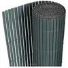 HELLOSHOP26 Clôture brise vue brise PVC 150 x 300 cm gris