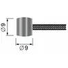 Câble souple tonneau universel - 2500 mm