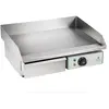 Plancha électrique lisse - 55cm - 1 x 3.0kW acier inox professionnel 3...