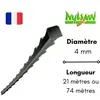 Fil débroussailleuse Nylsaw 4 mm 21 mètres