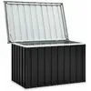 HELLOSHOP26 Coffre boîte meuble de jardin rangement anthracite 109 x 67 x 65 cm
