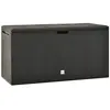 HELLOSHOP26 Coffre boîte meuble de jardin rangement 114 x 47 x 60 cm anthracite