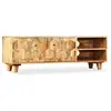 Helloshop26 Meuble télé buffet tv télévision design pratique bois mass...
