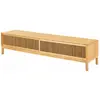 Meuble tv bambou 180 x 40 x 38 cm naturel 03_0007874