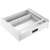 HELLOSHOP26 Kit de superposition pour lave linge seche linge standard 60 cm avec tiroir blanc