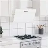 OEM VX - Hotte murale 60 cm Acier et verre trempé Blanc