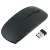 Souris pour PC PACKARD BELL USB Sans Fil Ultra Plate Universelle Capteur Optique 3 Boutons Ordinateur (NOIR)