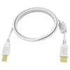 Vision 5m USB 2.0 câble USB USB A USB B Blanc
