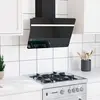 VIDAXL VX - Hotte murale 60 cm Acier et verre trempé Noir