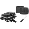 Lagrange Croque-gaufre-gaufrette 2 plaques 1000w noir - 039224