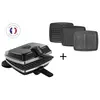 Croque, gaufrier, gaufrette Lagrange super 2 antiadhésif noir gaufres +GT+CM
