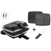 Gaufrier Super 2 + Croque Monsieur - Lagrange - Noir - Fonte