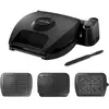 Croque, gaufrier, gaufrette LAGRANGE Premium 2 Noir G+GT+CM+spatule 01...