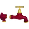 Boutté Kit robinet tuile en laiton peinture époxy, 15x21, 20x27, avec applique