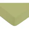 Drap housse - FUTURE HOME - Tilleul - 80 x 200 cm - 57 fils - 100% coton
