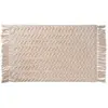 Tapis de bain 50x80 cm en coton, écru, Future Home Thea
