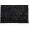 Guy Levasseur - Tapis de bain en polyester uni carbone 50x80cm