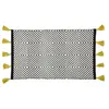 Guy Levasseur Tapis de bain déco ethnique en coton tissé