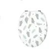 GUY LEVASSEUR GARDEN - abattant toilette plastique thermodur vert et blanc 44cm garden
