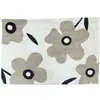 Future Home Tapis déco floral en coton tufté